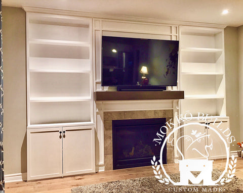Twin Fireplace Side Units