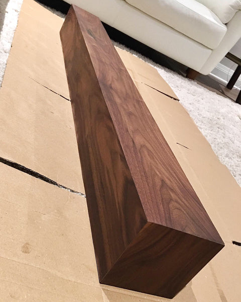 Fireplace Mantel - Walnut