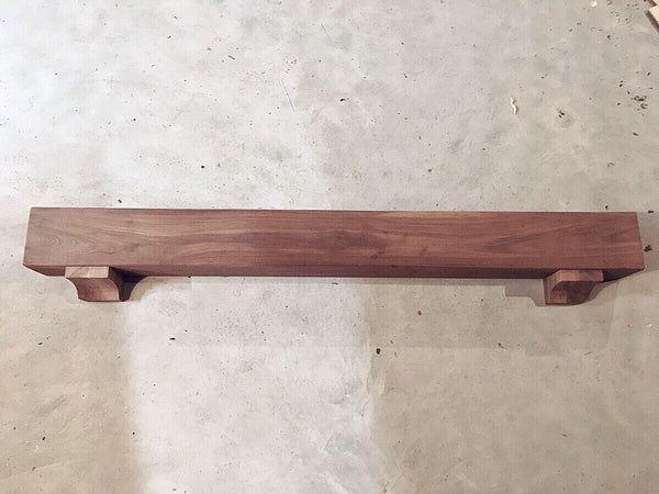 Fireplace Mantel - Walnut